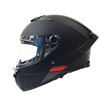 CASCO INTEGRAL MT THUNDER 4 SV A1 NEGRO MATE